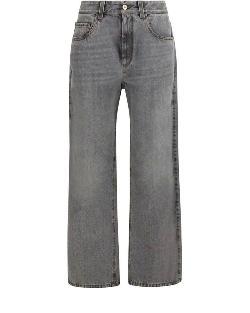 Brunello Cucinelli Jean in gray, Cotton