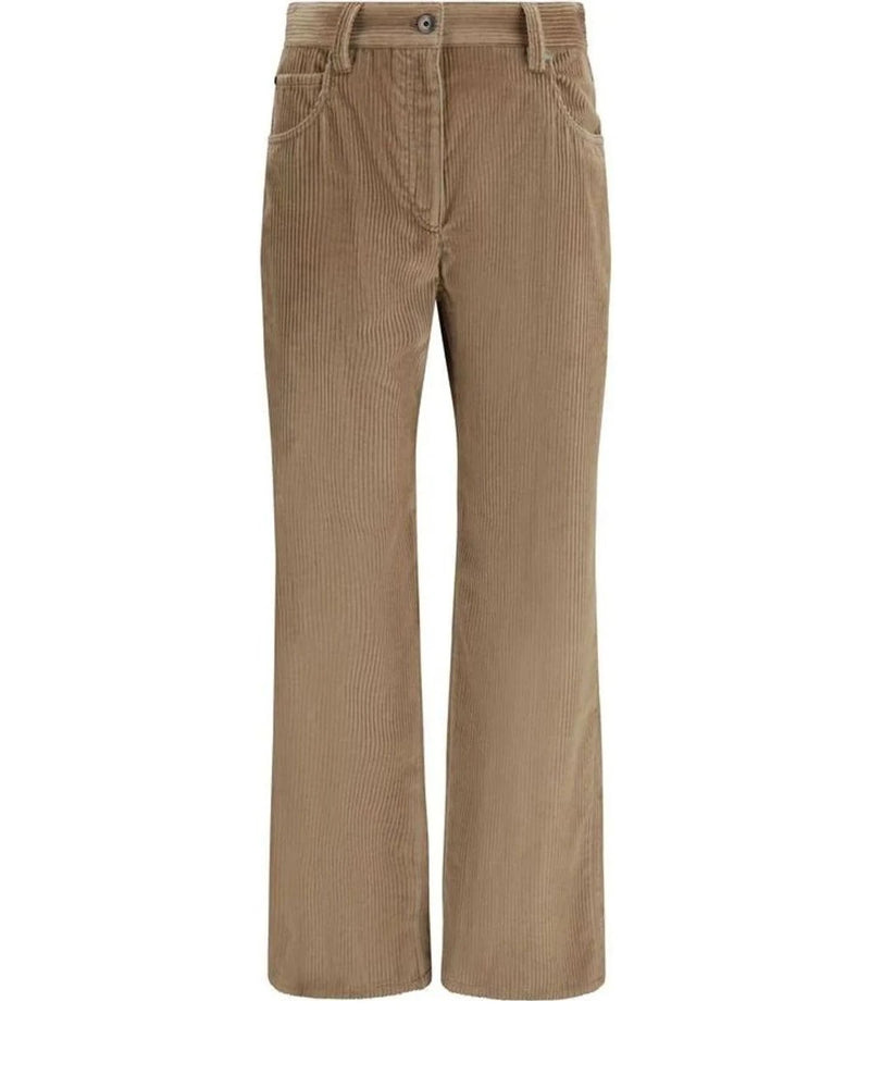 Brunello Cucinelli Trouser in brown, Cotton