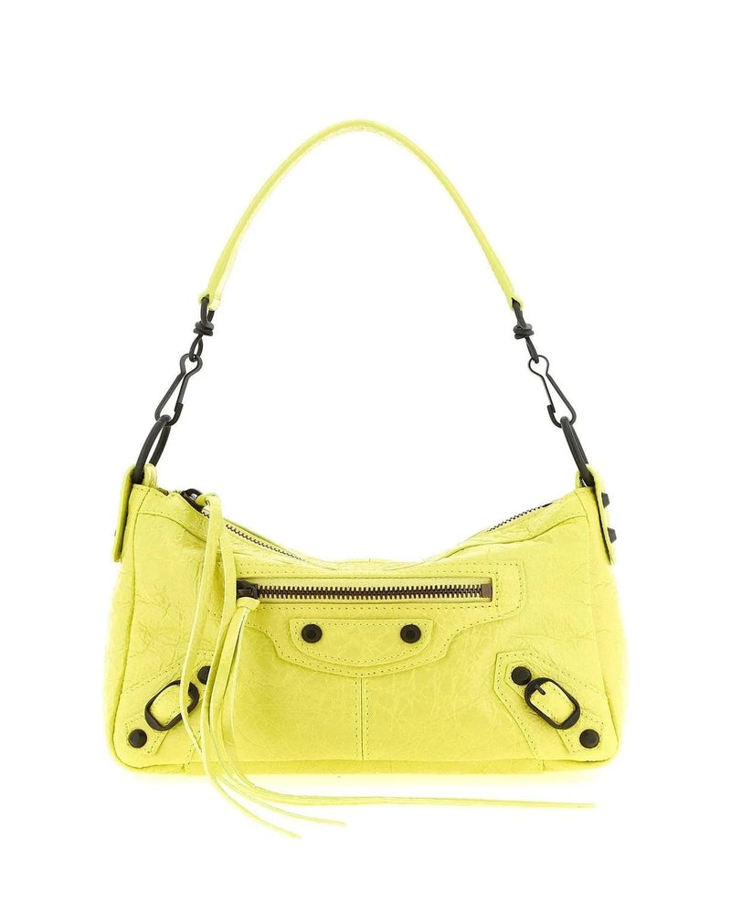 Balenciaga Shoulder Bag in yellow, Lamb Leather