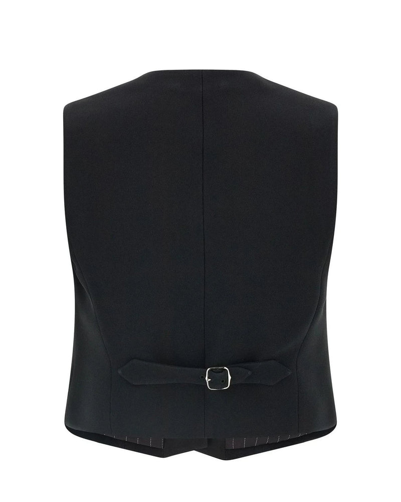 Ermanno Scervino Bolero Jacket in black, Viscose — view 2