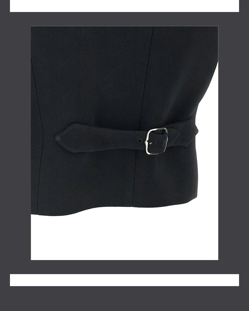 Ermanno Scervino Bolero Jacket in black, Viscose — view 4