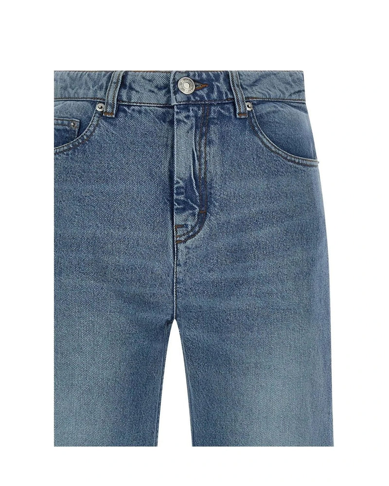 Ami Paris Jean in blue, Cotton — view 3
