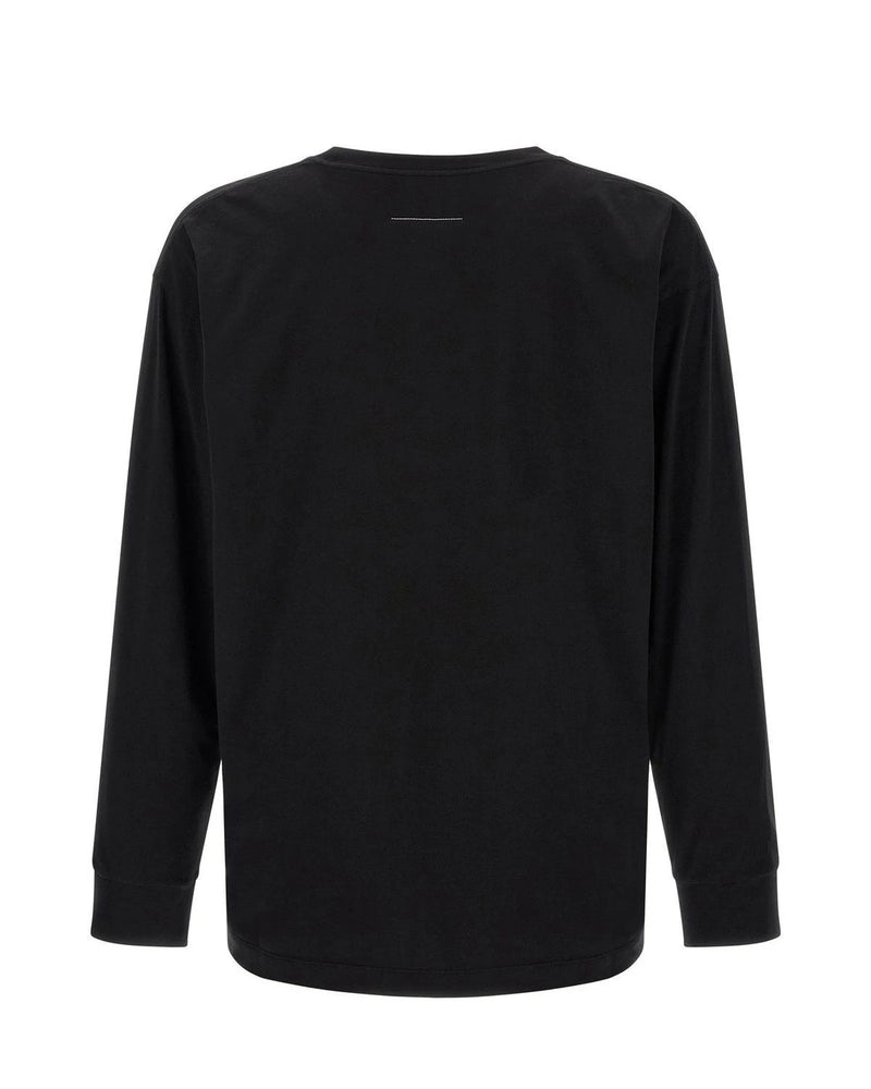 MM6 Maison Margiela T-Shirt in black, Cotton — view 2