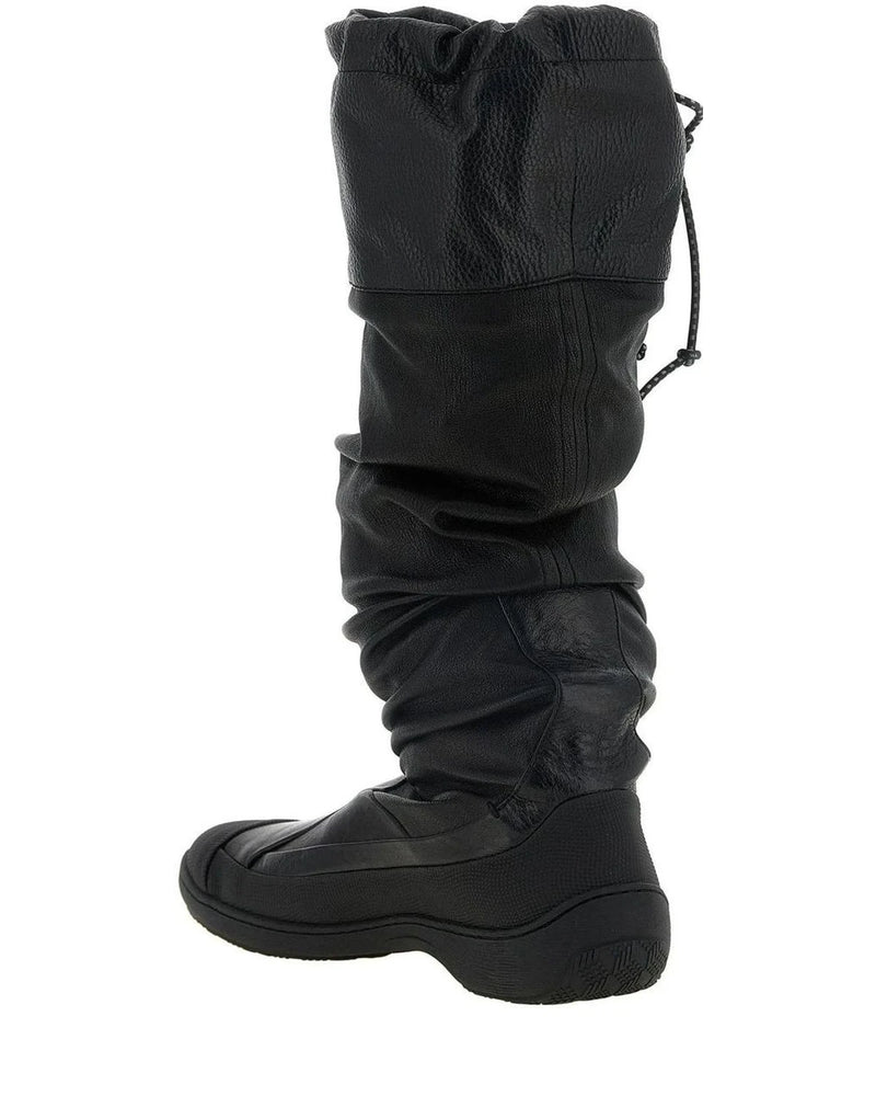 Kiko Kostadinov Knee High Boots in black — view 3