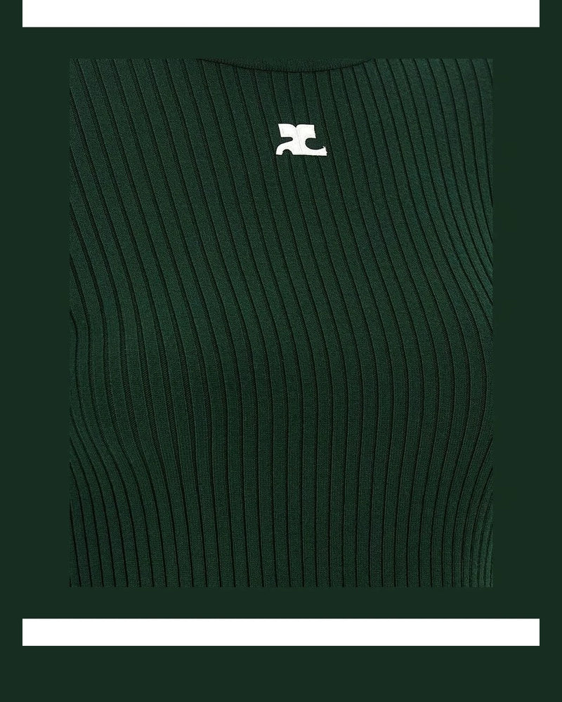 Courrèges Sweater in green — view 4
