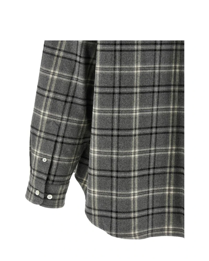Miu Miu Dress Shirt in gray — view 4