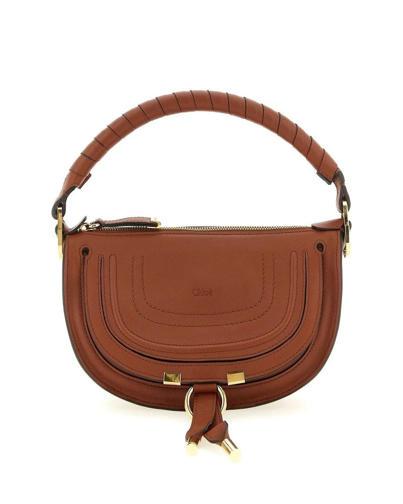 Chloé Shoulder Bag in brown, Calfskin Leather