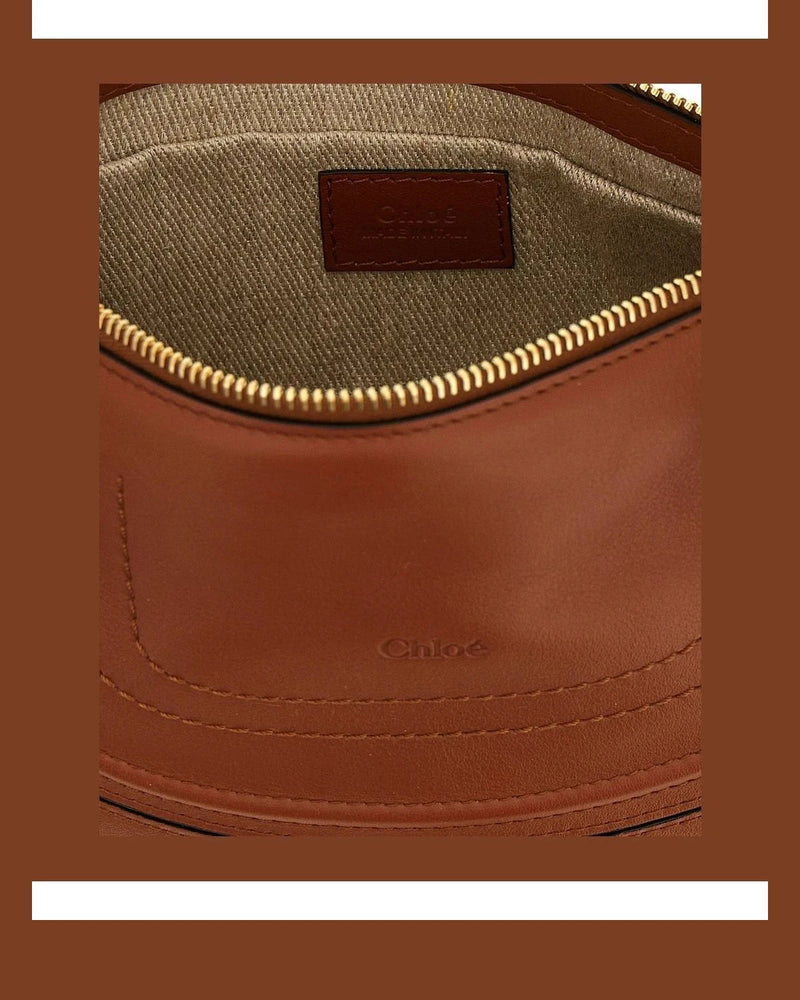 Chloé Shoulder Bag in brown, Calfskin Leather — view 4