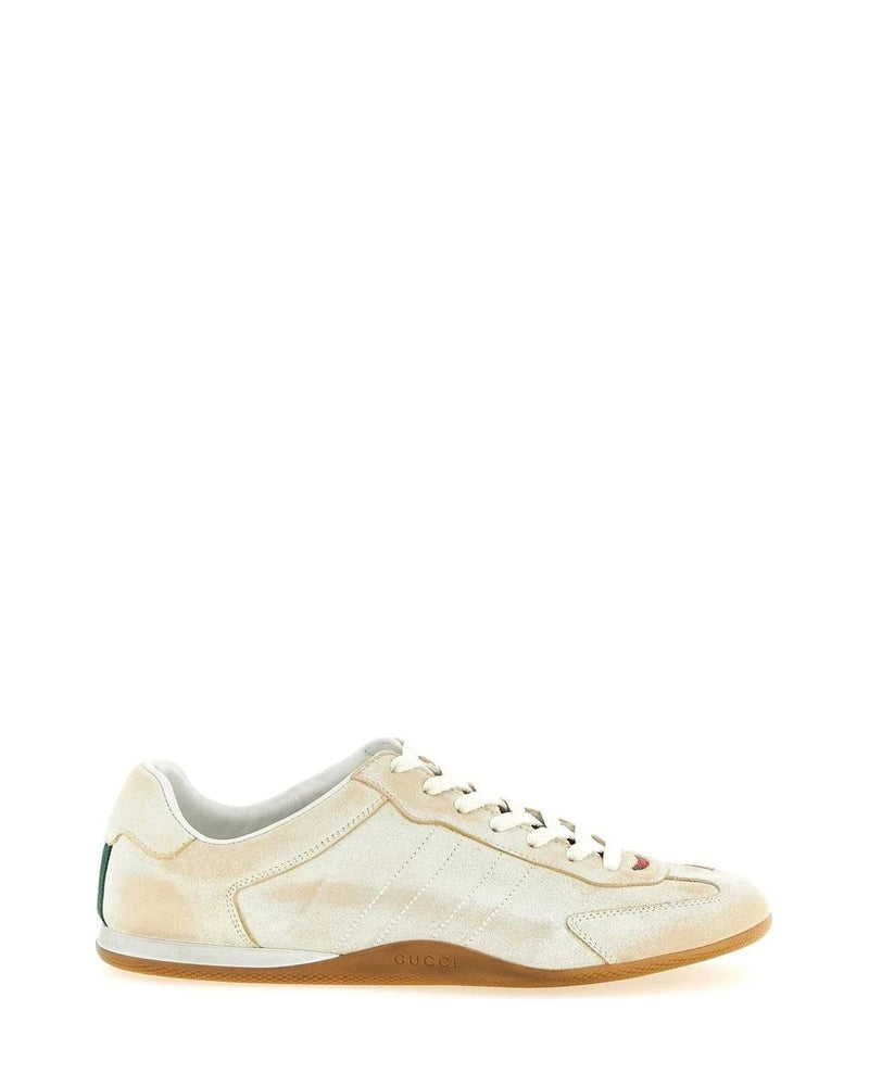 Gucci Sneakers in beige, Calfskin Leather