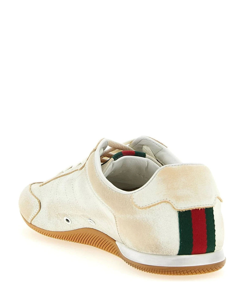Gucci Sneakers in beige, Calfskin Leather — view 3