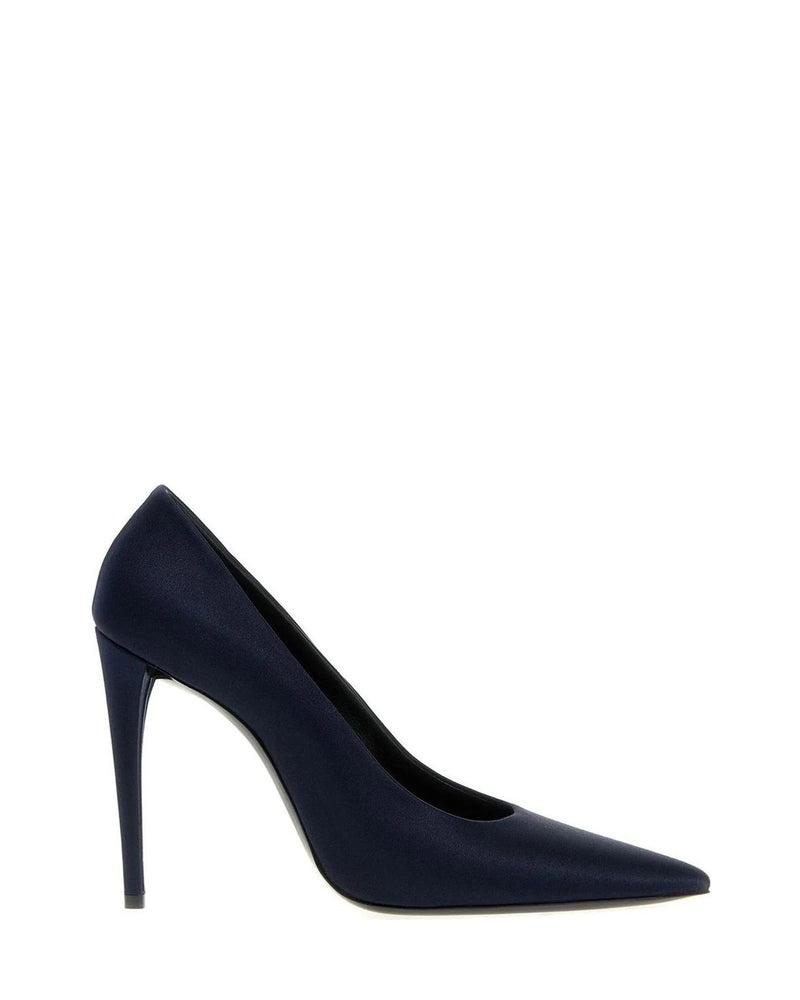 Saint Laurent Pumps in navy, Polyester