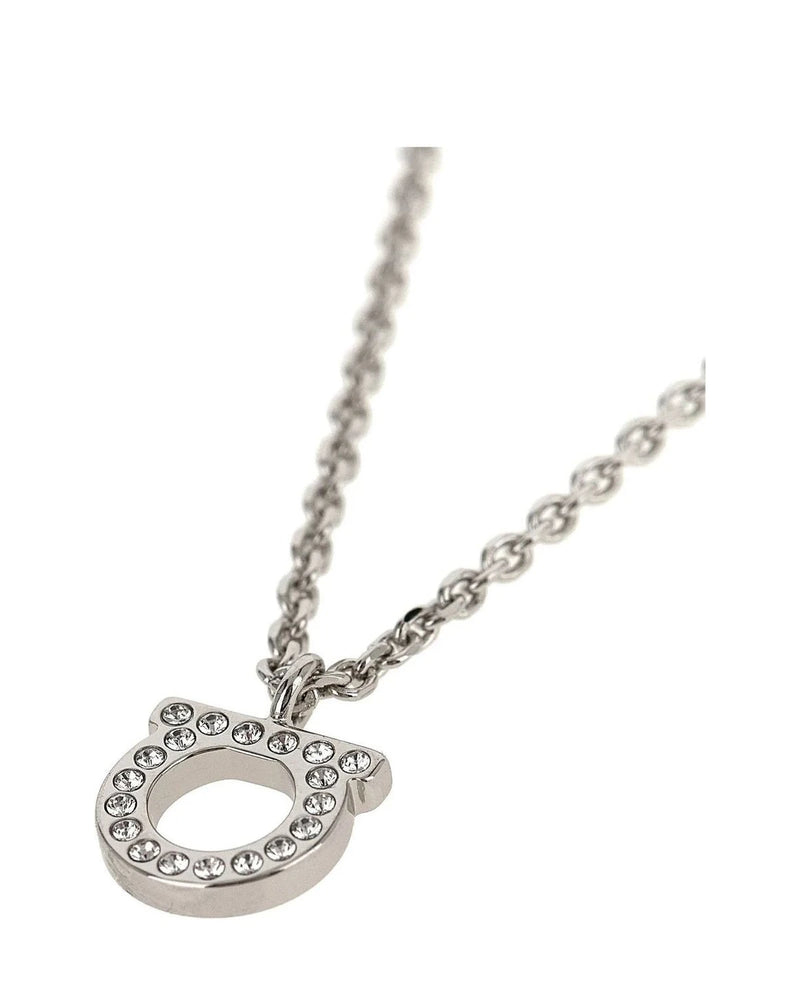 Ferragamo Necklace in silver, Brass — view 2