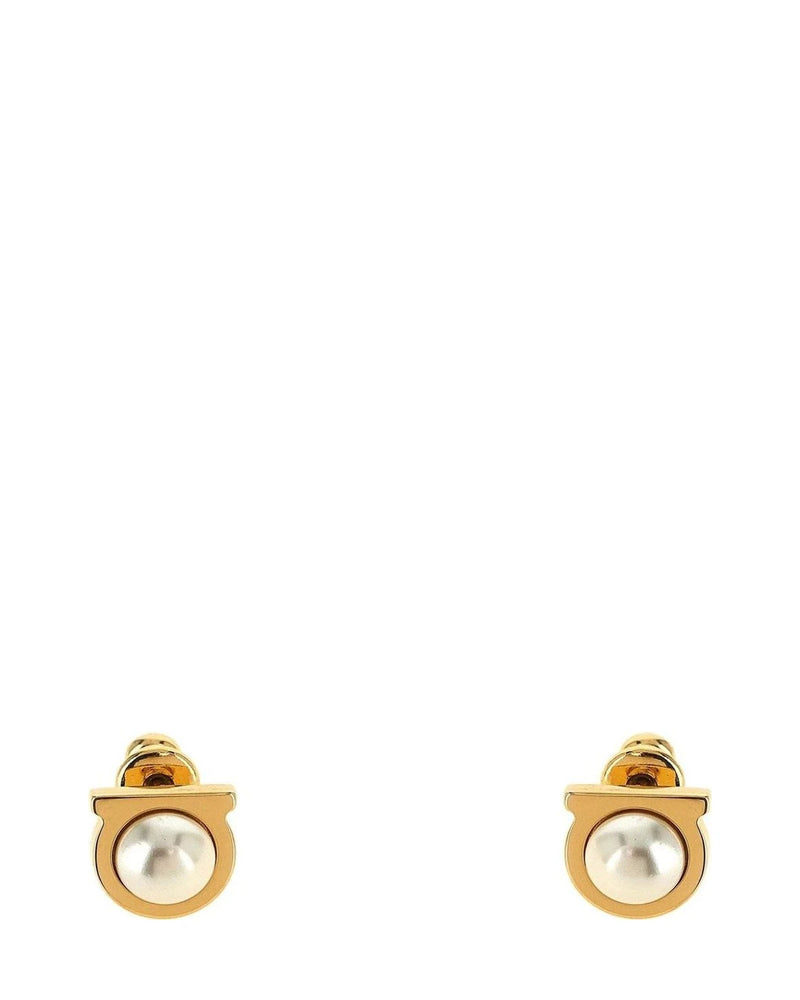 Ferragamo Earring in gold, Brass