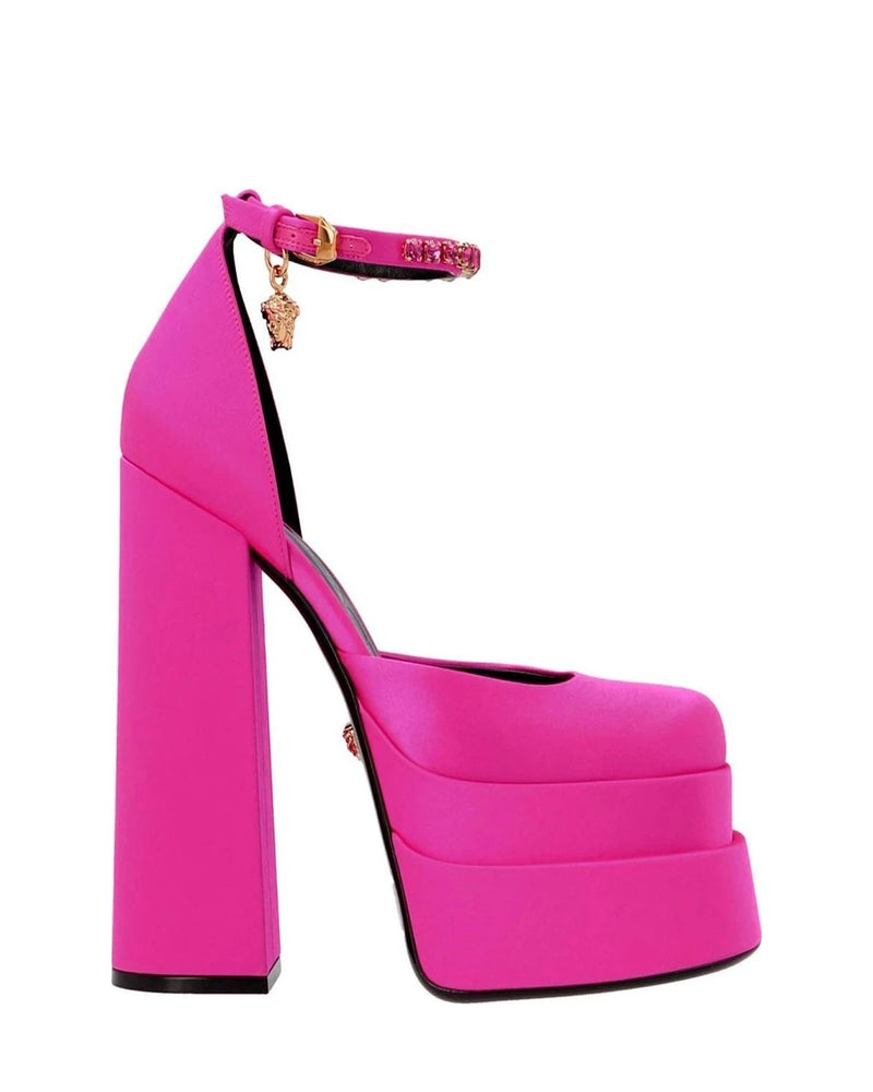 Versace Pumps in pink, Viscose