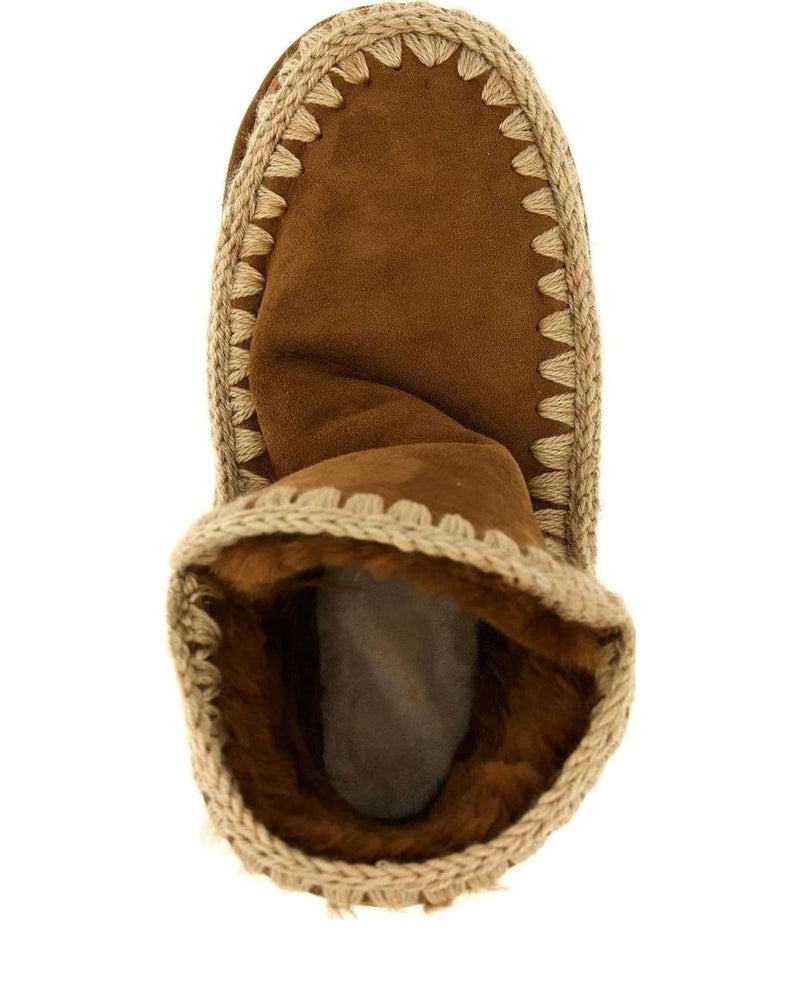Mou Ankle Boots in brown, Sheepskin Leather — view 4