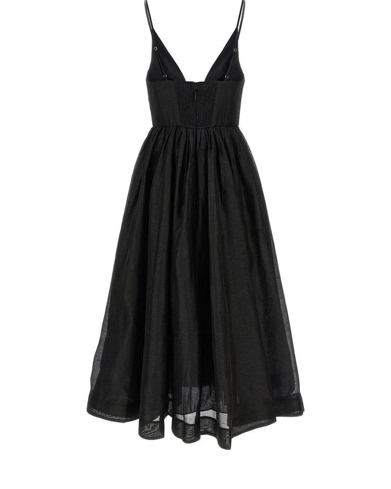 Zimmermann Dresse in black, Linen — view 2