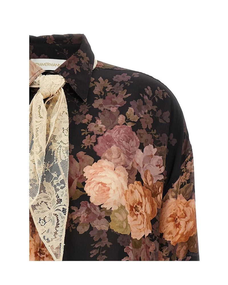Zimmermann Blouse in multicolor, Silk — view 3