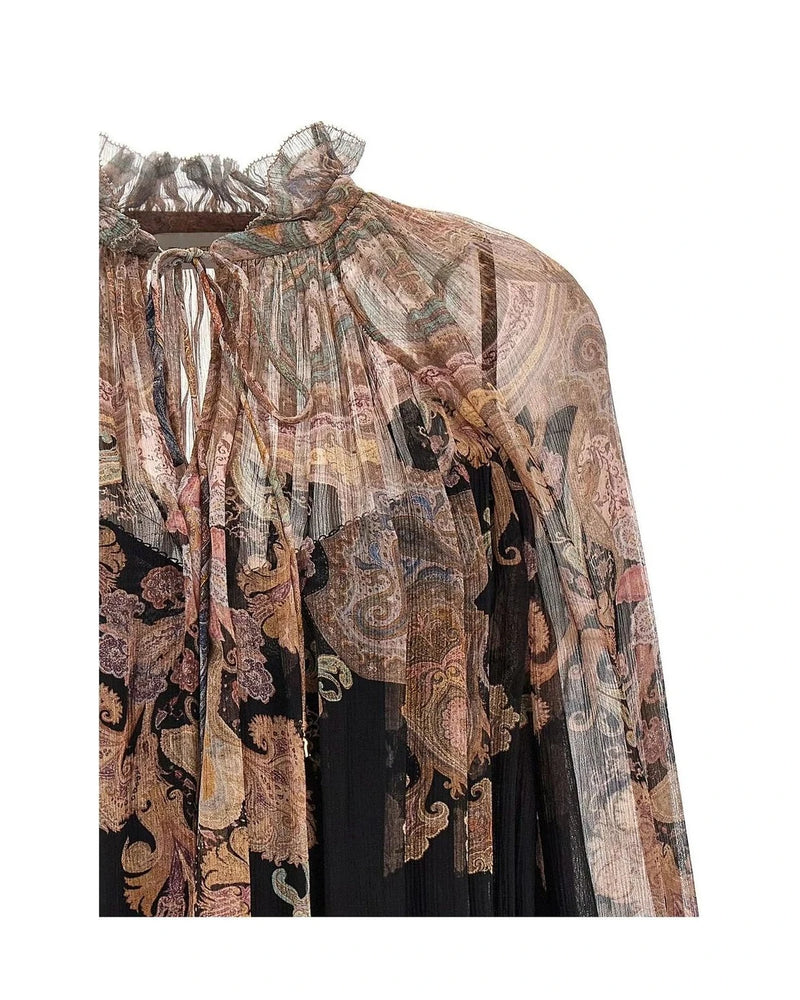 Zimmermann Blouse in multicolor, Viscose — view 3