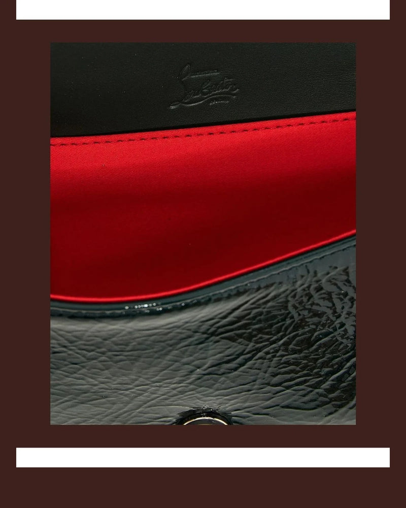 Christian Louboutin Cross Body Bag in black, Calfskin Leather — view 4