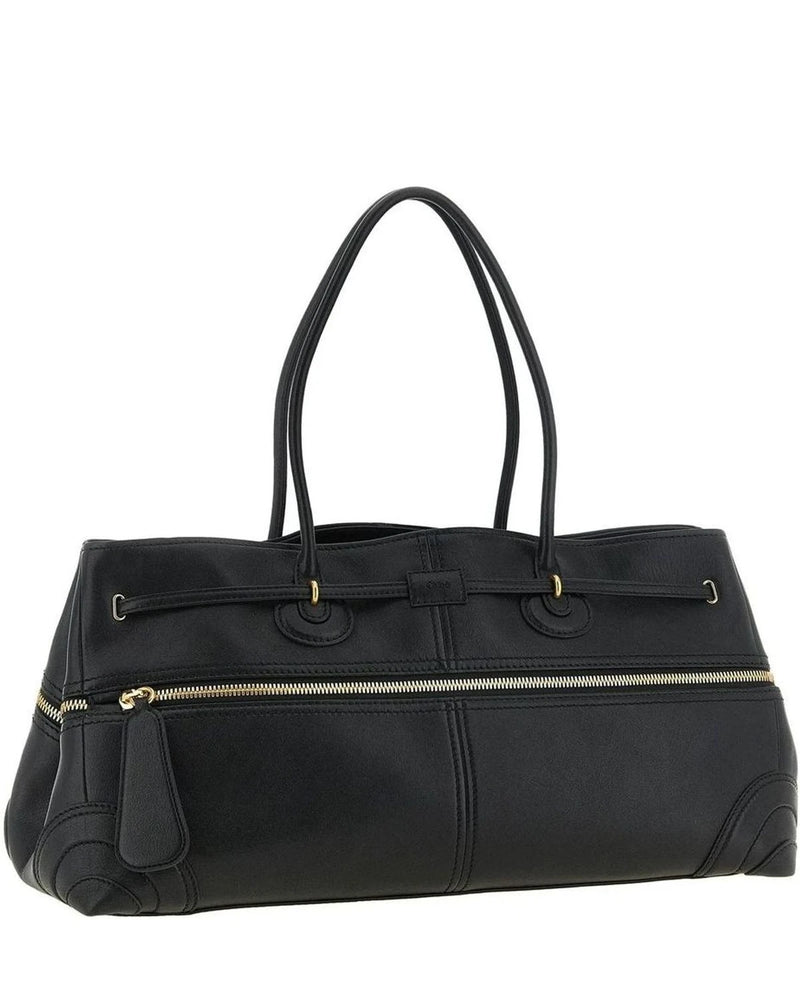 Chloé Shoulder Bag in black, Lamb Leather — view 2