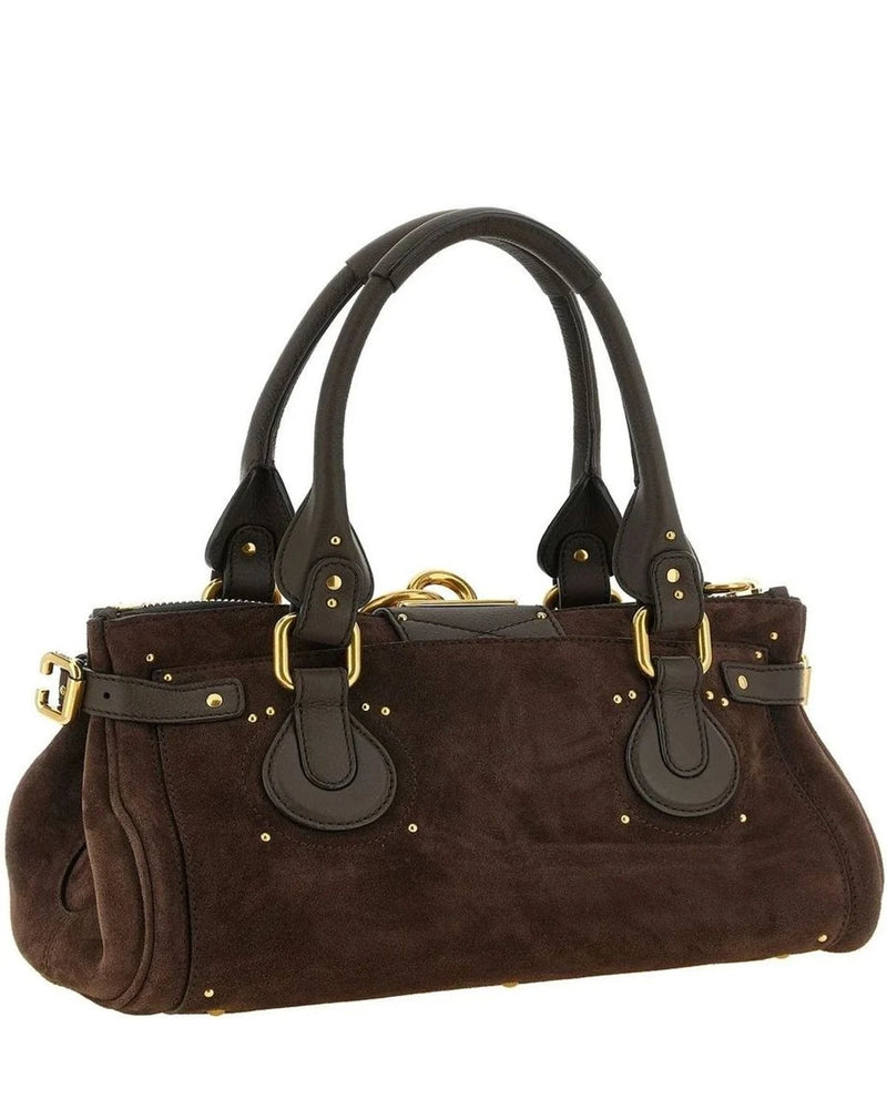 Chloé Shoulder Bag in brown, Calfskin Leather — view 2