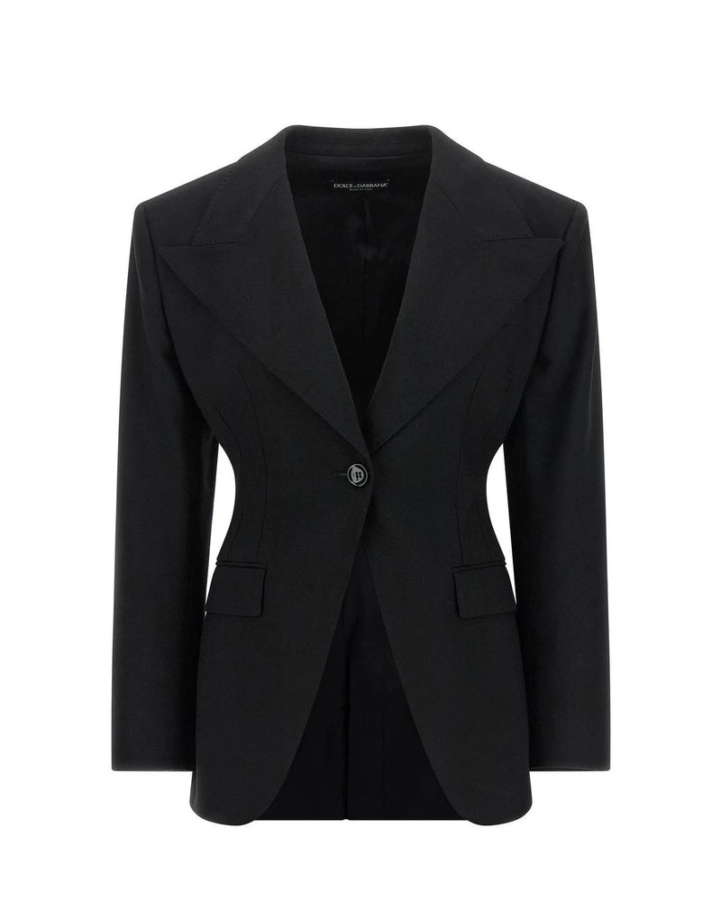 Dolce & Gabbana Blazer in black, Virgin Wool