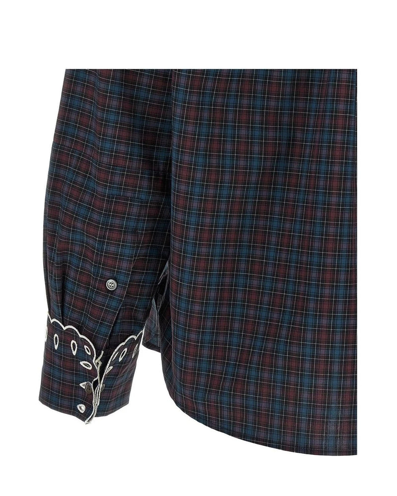 Marni Dress Shirt in blue, Cotton — view 4
