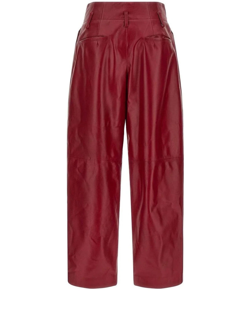 Alberta Ferretti Trouser in red, Polyester — view 2