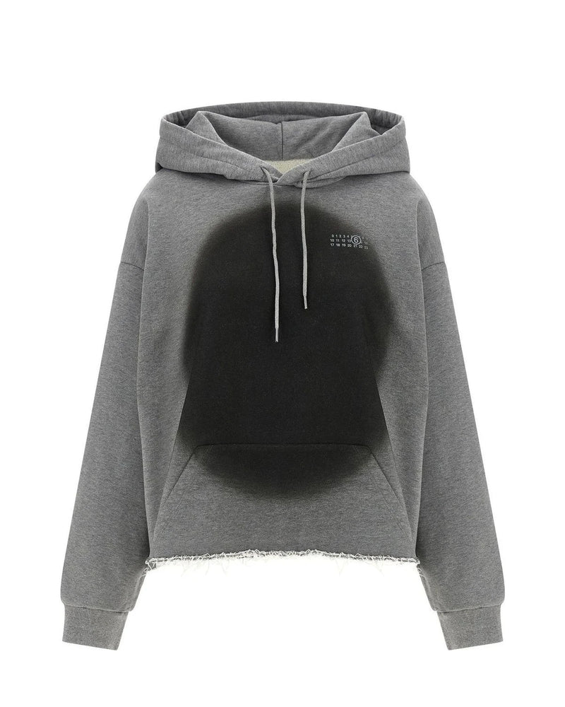 MM6 Maison Margiela Hoodie in gray, Cotton