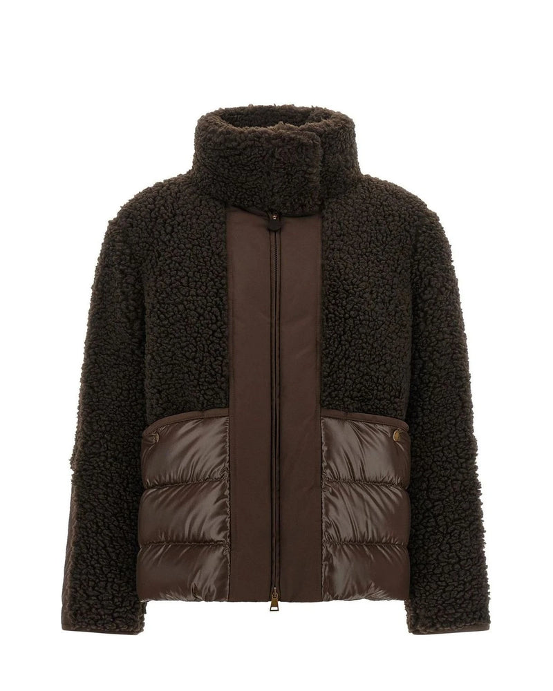 Moncler Puffer Jacket in brown, Polyester