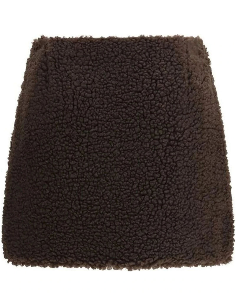 Moncler Skirt in brown, Polyester — view 2