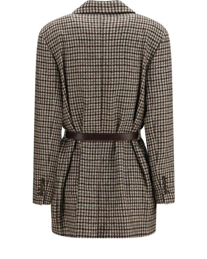 Brunello Cucinelli Blazer in beige, Mohair — view 2