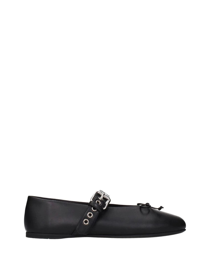 Miu Miu Ballet Flats in black