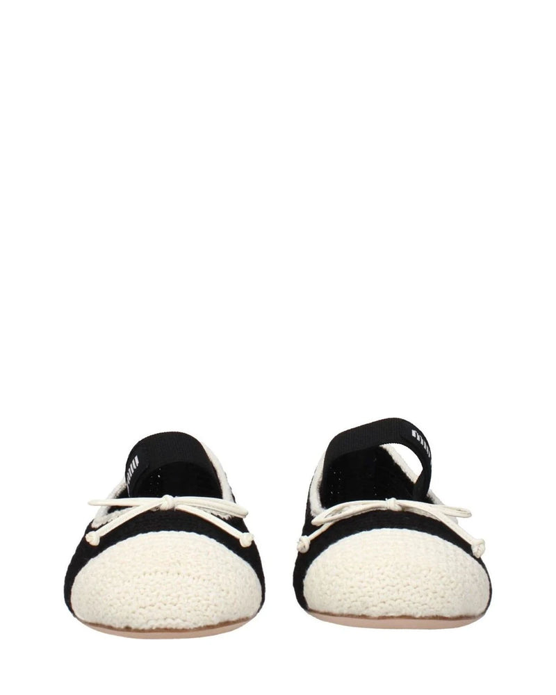 Miu Miu Ballet Flats in black — view 3