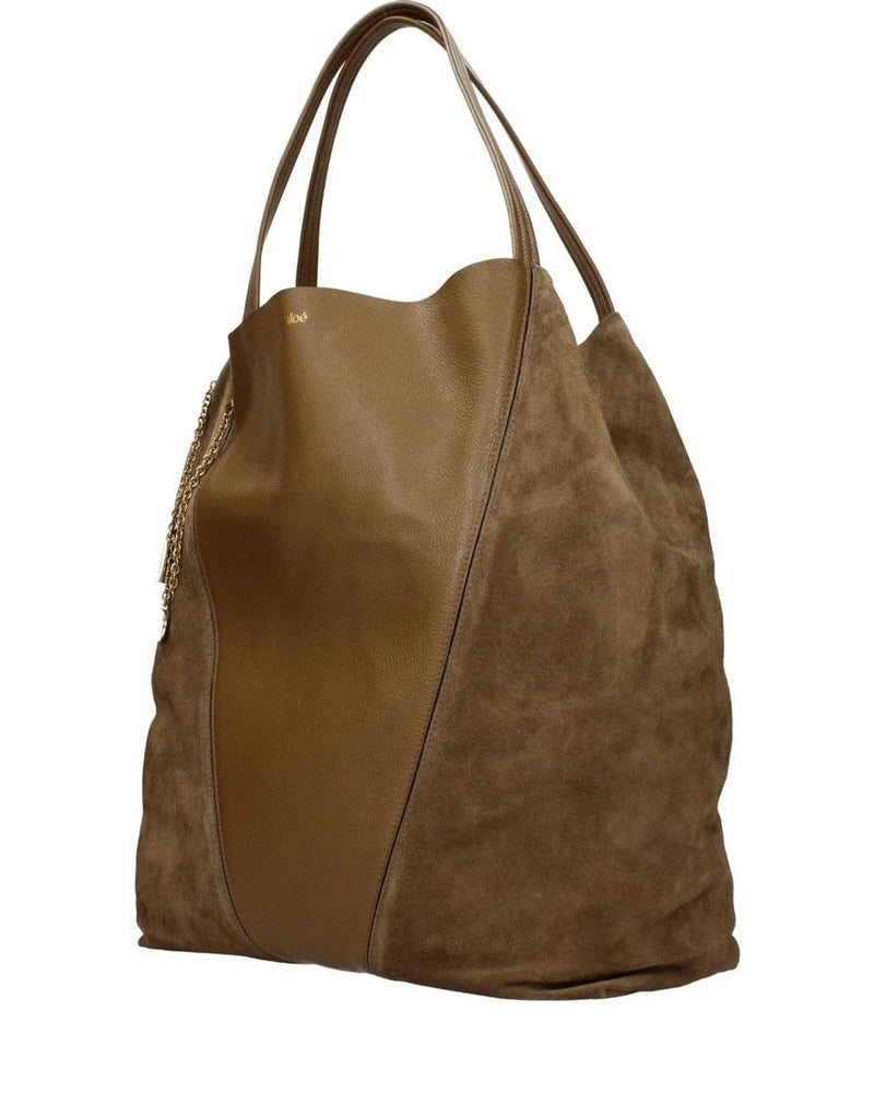 Chloé Tote Bag in brown — view 2