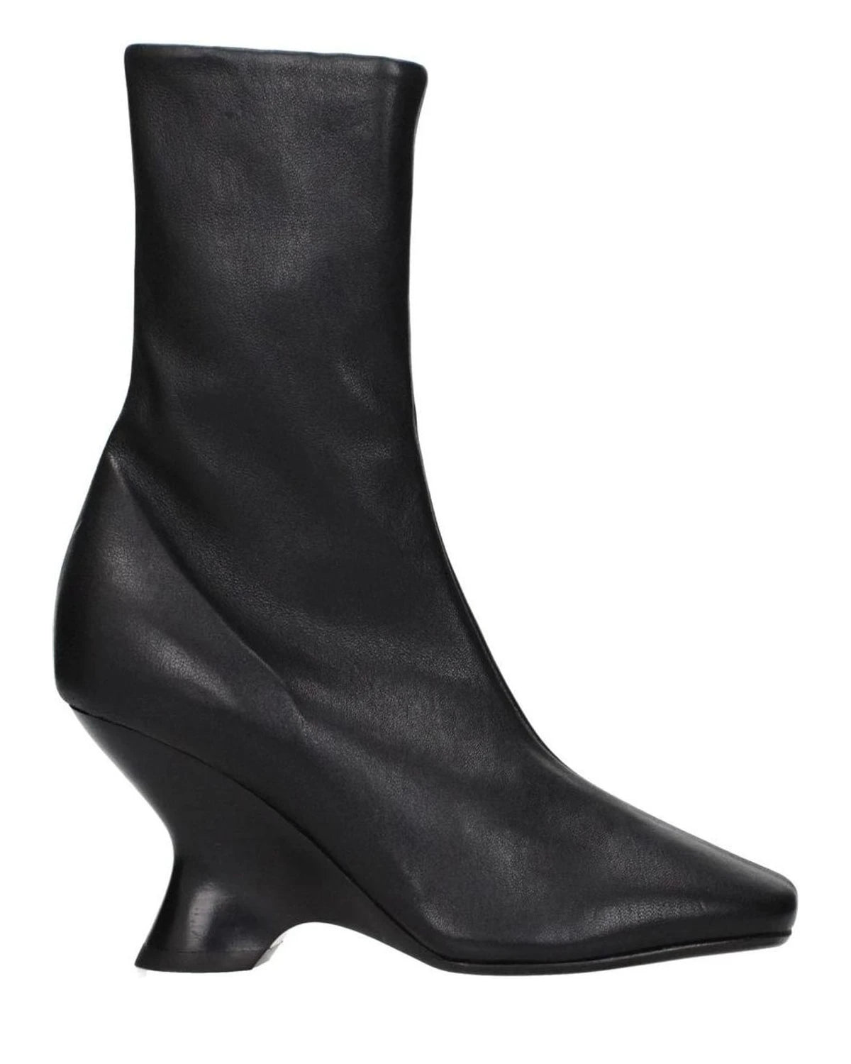 Dries Van Noten Black Ankle Boots