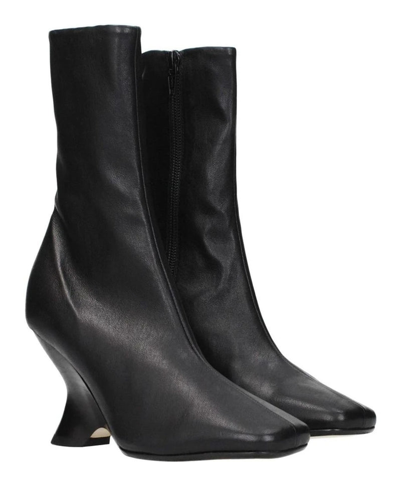 Dries Van Noten Ankle Boots in black — view 2