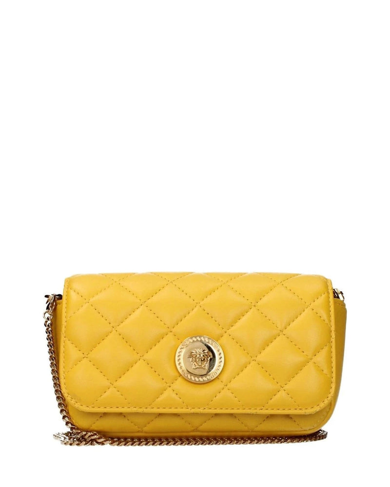 Versace Cross Body Bag in yellow