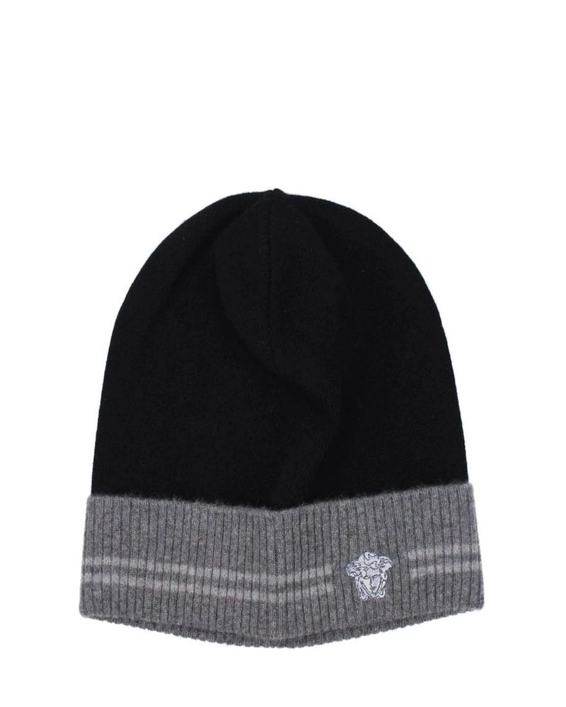 Versace Beanie in black
