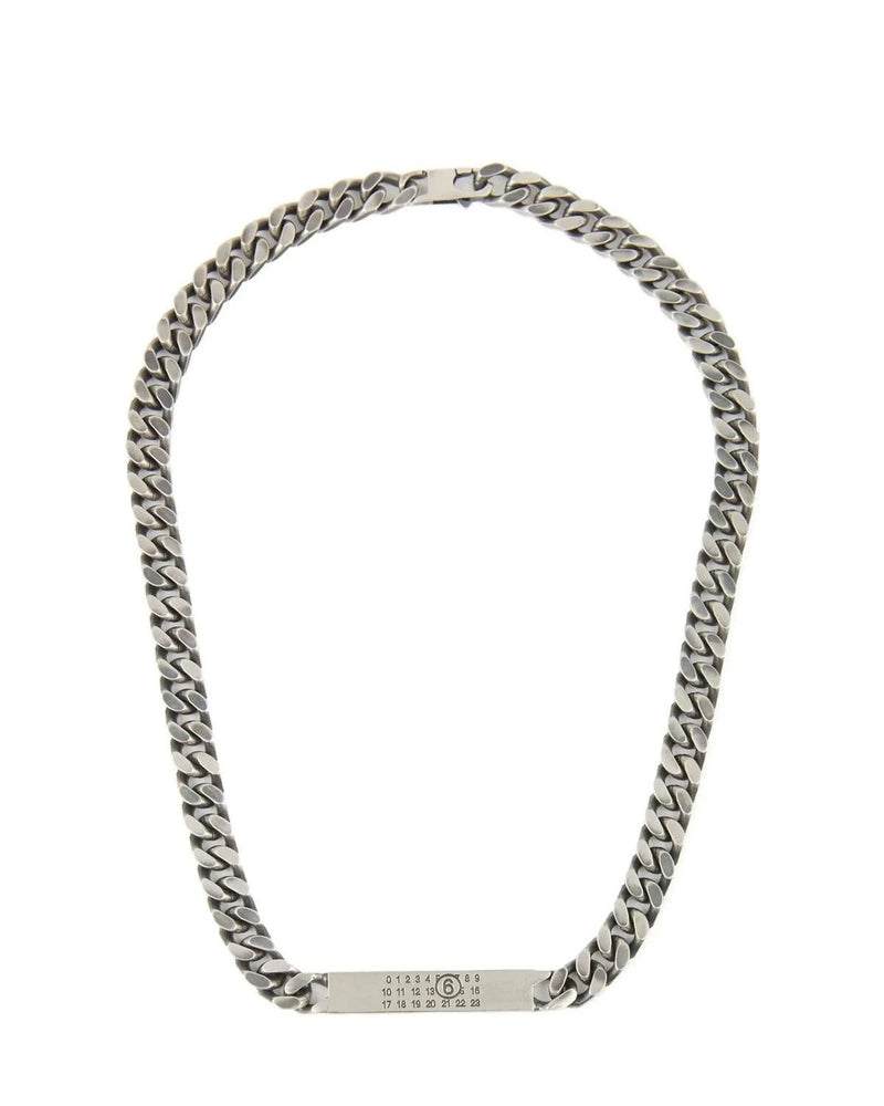 MM6 Maison Margiela Necklace in silver, Brass