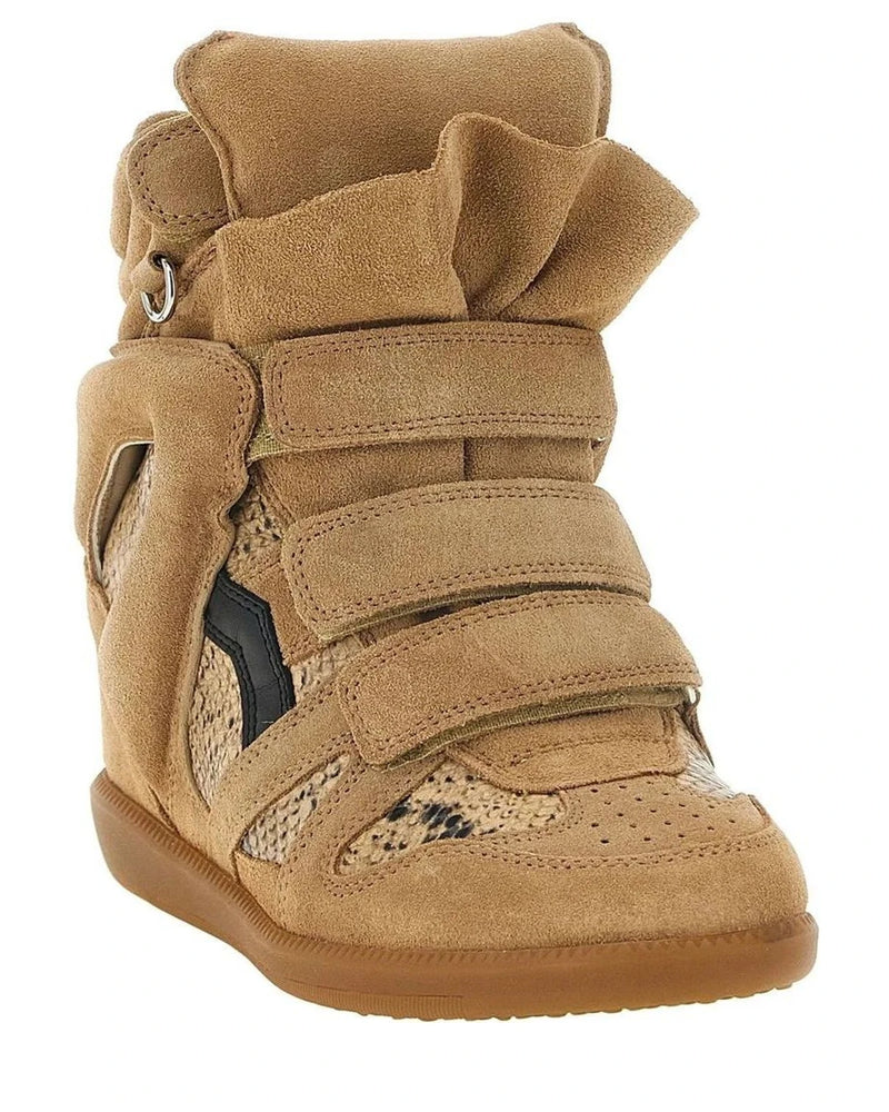 Isabel Marant Wedges in beige, Cow Leather — view 2