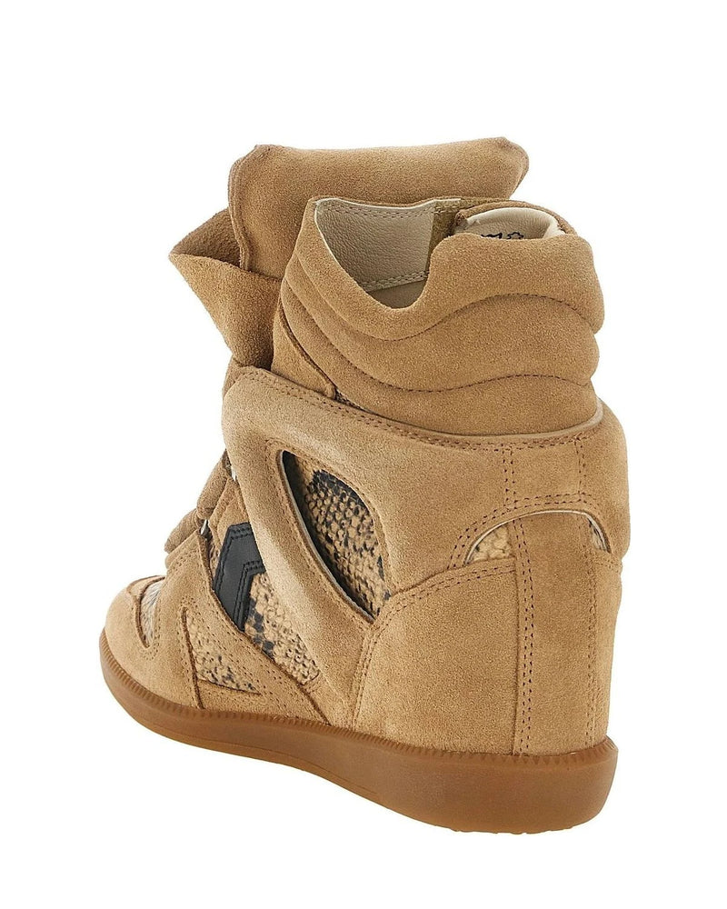 Isabel Marant Wedges in beige, Cow Leather — view 3