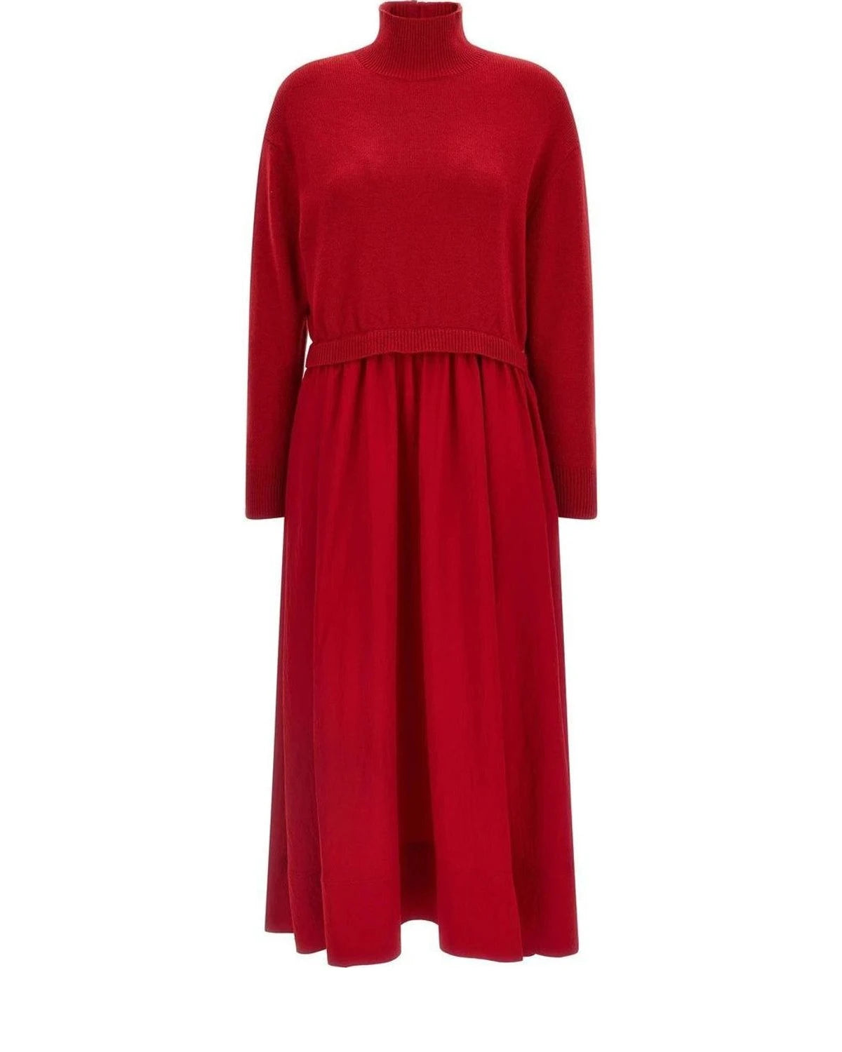 Polo Ralph Lauren Red Wool Dress