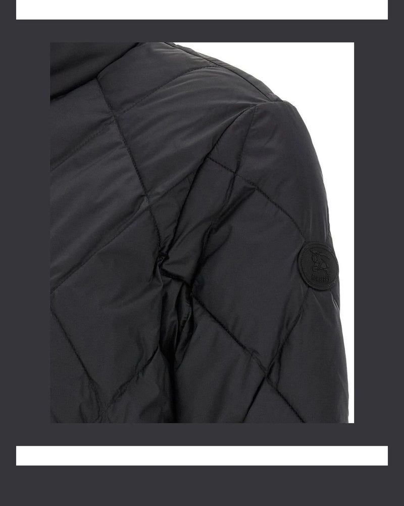 Burberry Puffer Jacket in black, Polyamide — view 4