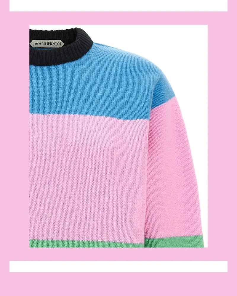 JW Anderson Sweater in multicolor, Wool — view 3