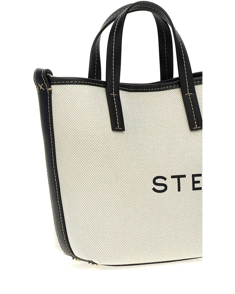 Stella McCartney Tote Bag in beige, Polyamide — view 3