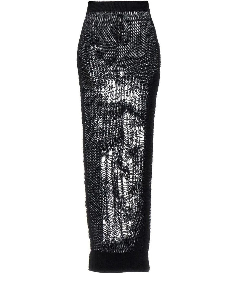 Rick Owens Skirt in black, Nylon