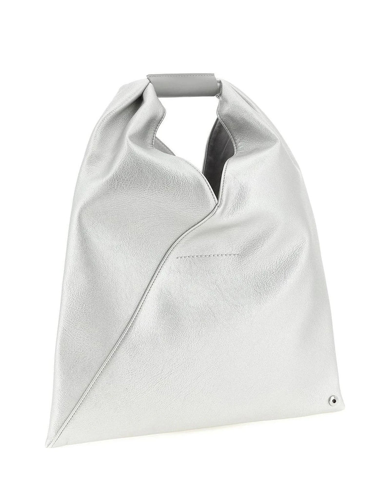 MM6 Maison Margiela Tote Bag in silver, Polyurethane — view 2