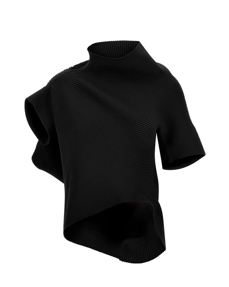 Issey Miyake Blouse in black, Polyester