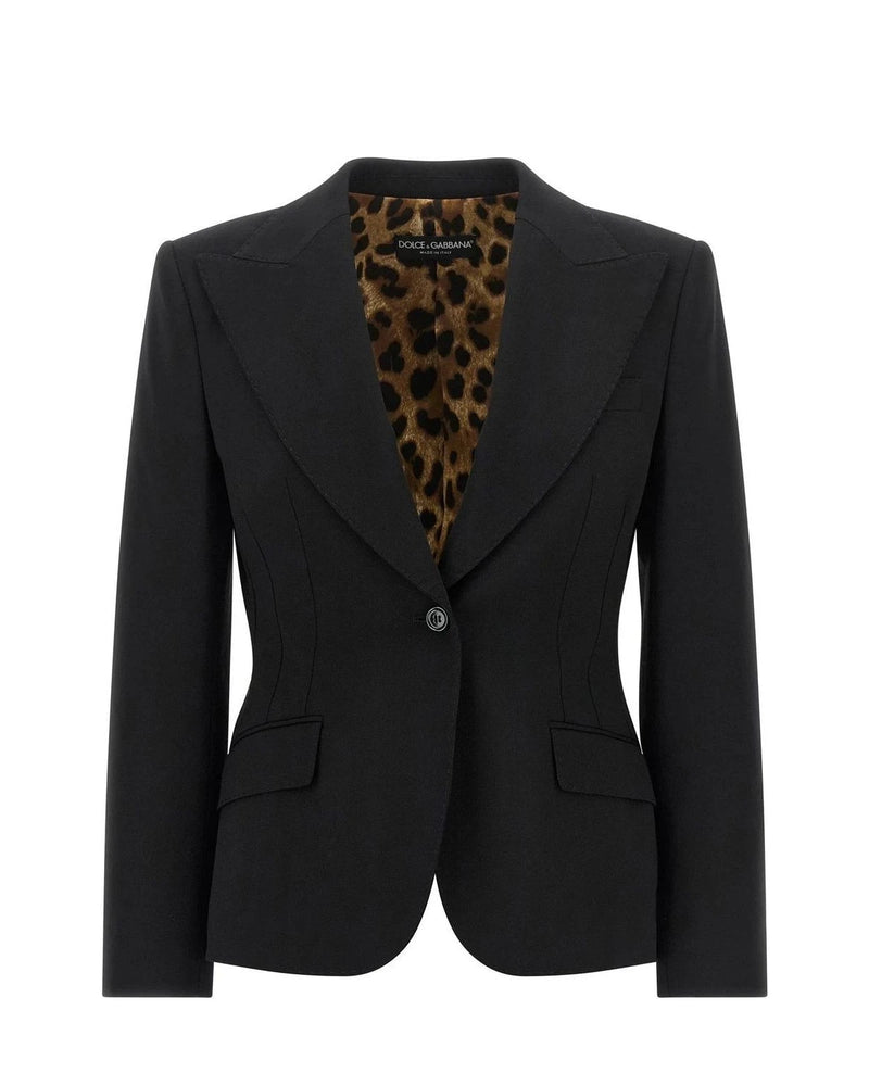 Dolce & Gabbana Blazer in black, Virgin Wool